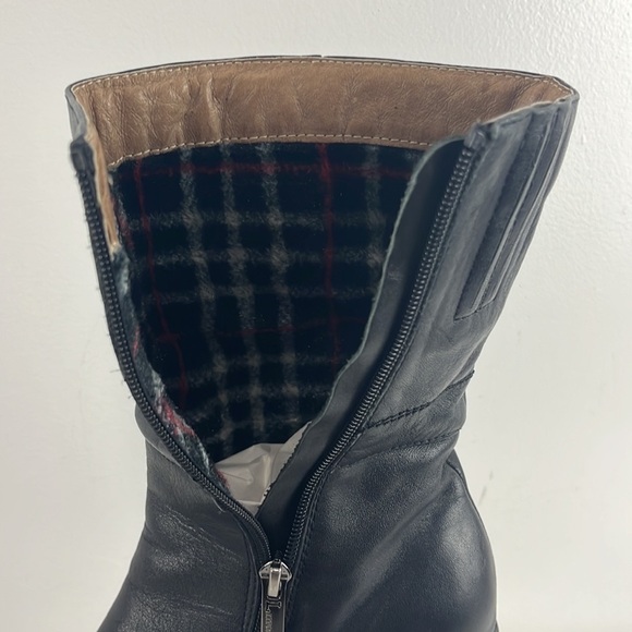 Litfoot Leather Wedge Booties - Picture 10 of 10